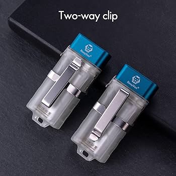 Amazon.com: RovyVon E7 Hybrid Battery EDC Flashlight,Max 700